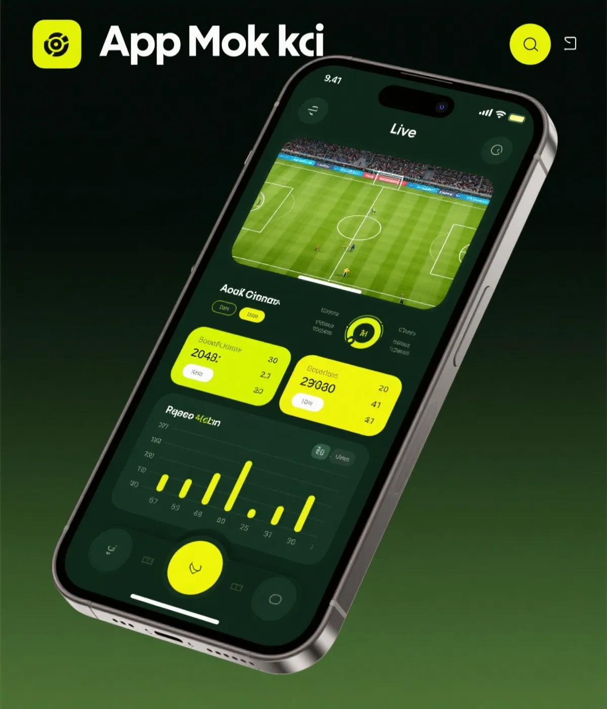 即時賽事玩法介面示意