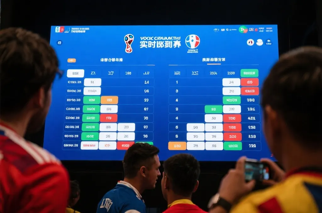 2026世界杯实时比分更新：一眼看懂小组出线，别再被净胜球绕晕了